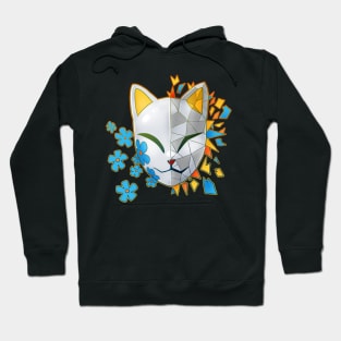 Flower Demon Mask Hoodie